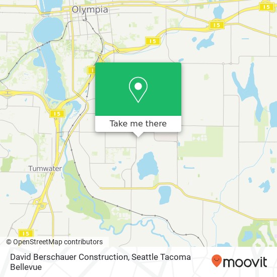 Mapa de David Berschauer Construction