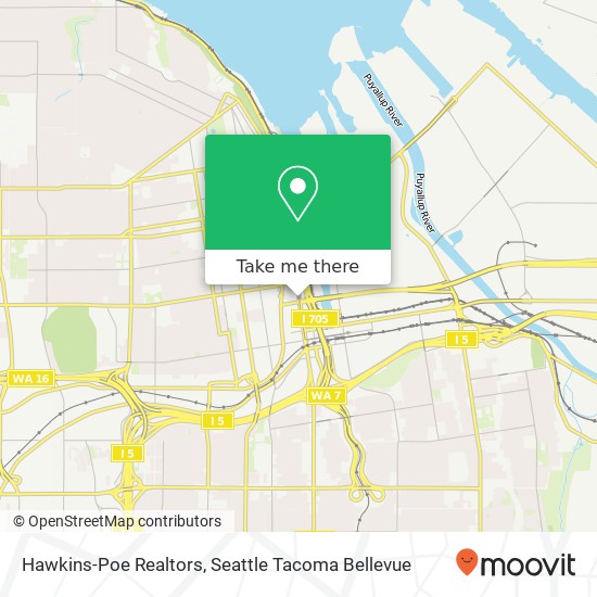 Hawkins-Poe Realtors map