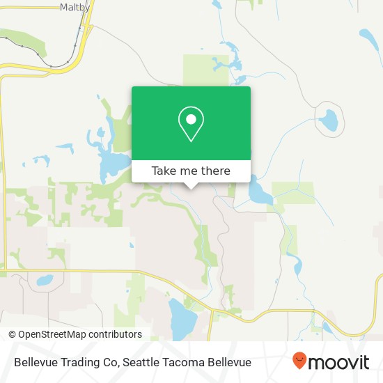 Mapa de Bellevue Trading Co