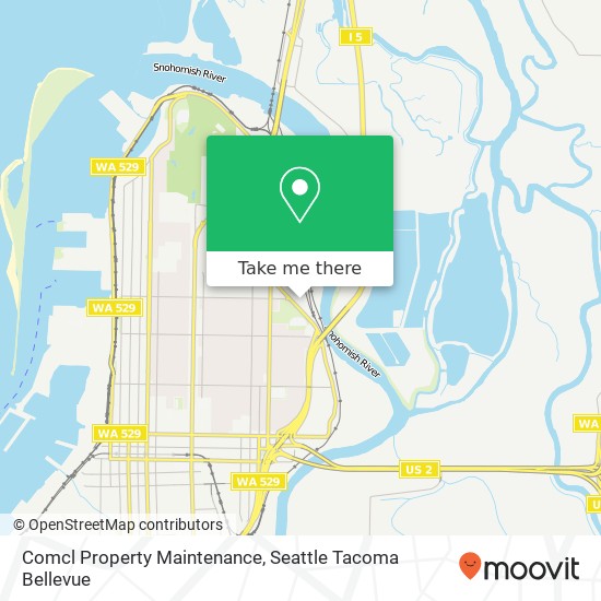 Mapa de Comcl Property Maintenance