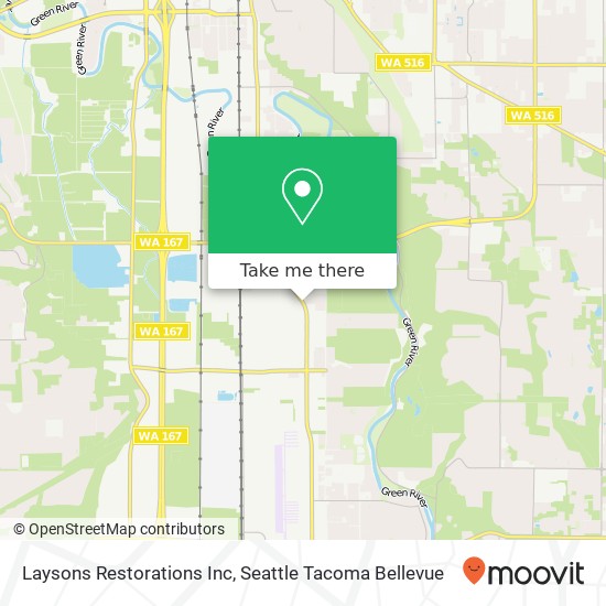 Laysons Restorations Inc map