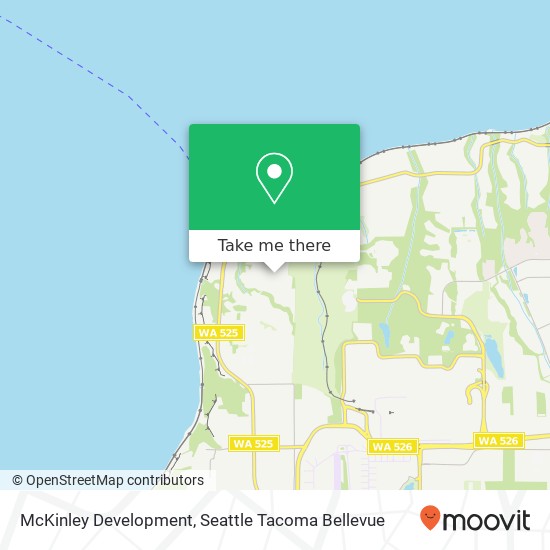 McKinley Development map