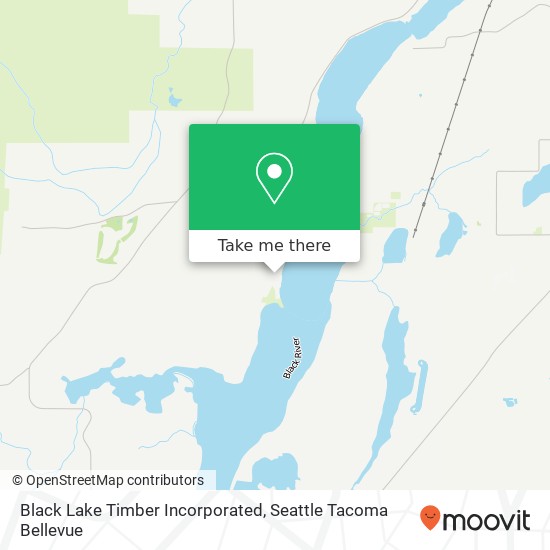 Mapa de Black Lake Timber Incorporated