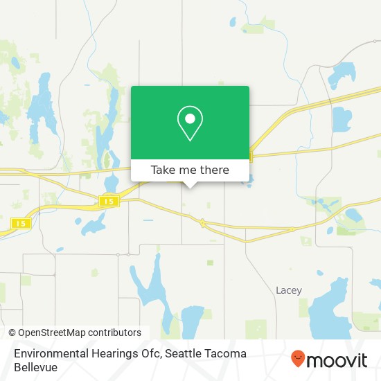 Environmental Hearings Ofc map