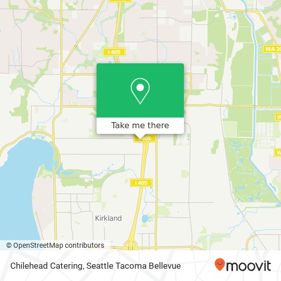 Chilehead Catering map
