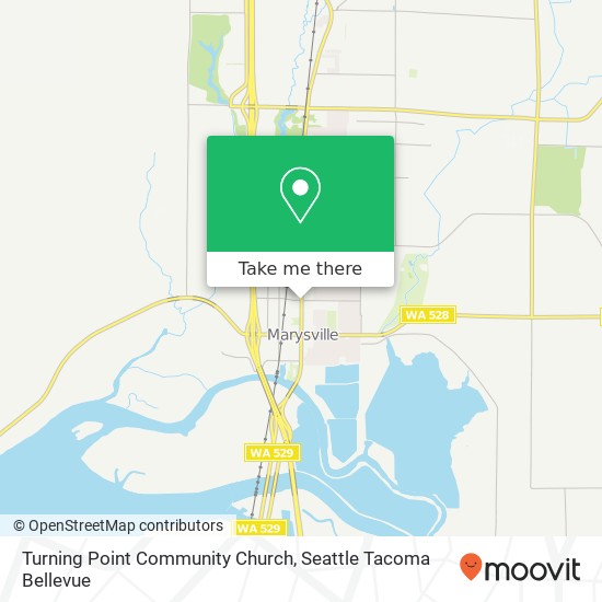 Turning Point Community Church map