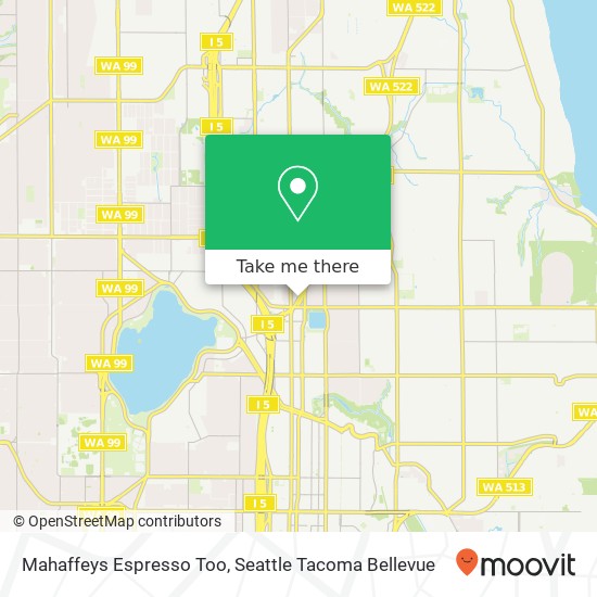Mahaffeys Espresso Too map