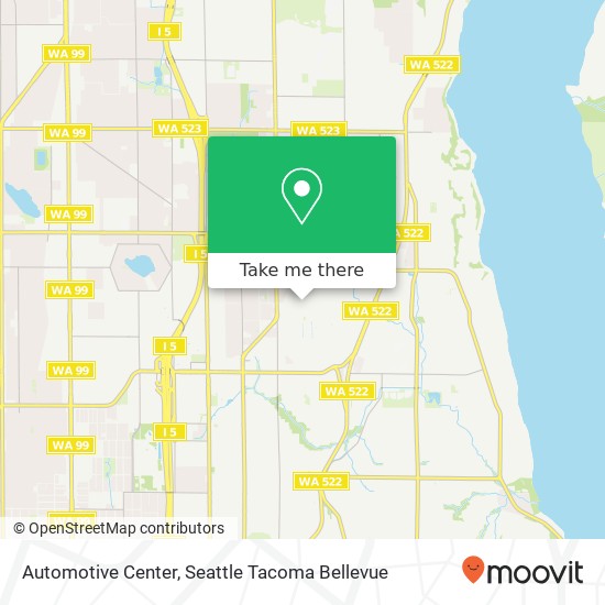 Automotive Center map