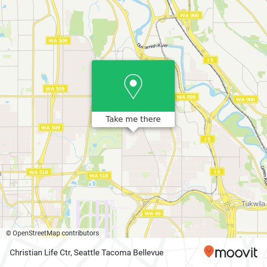 Christian Life Ctr map