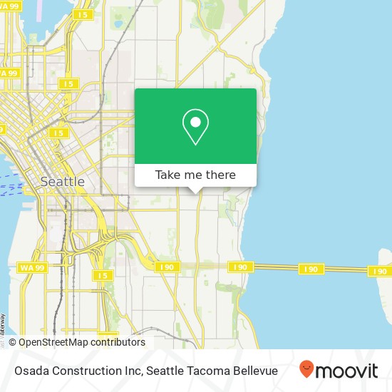 Osada Construction Inc map