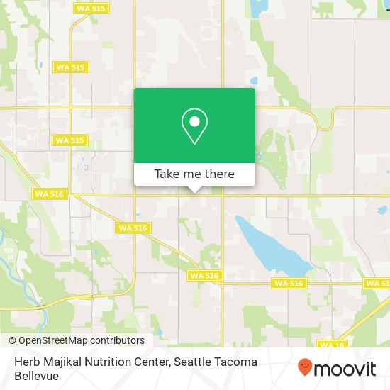 Mapa de Herb Majikal Nutrition Center
