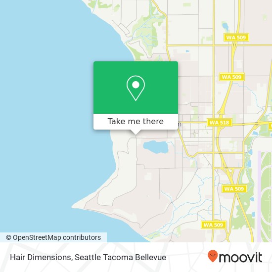 Hair Dimensions map