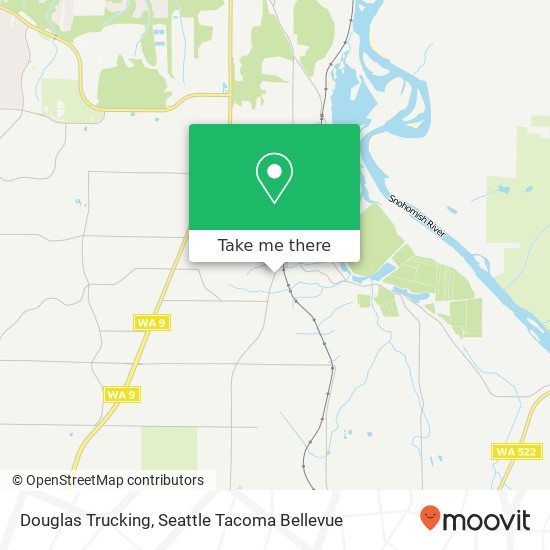 Douglas Trucking map