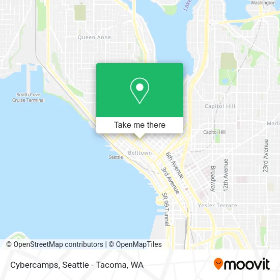 Cybercamps map