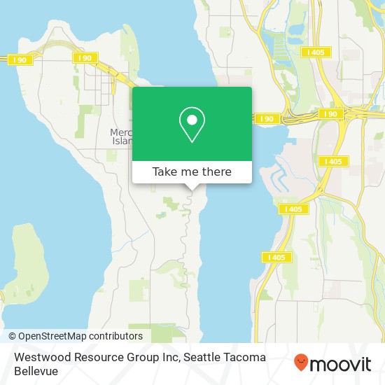 Mapa de Westwood Resource Group Inc