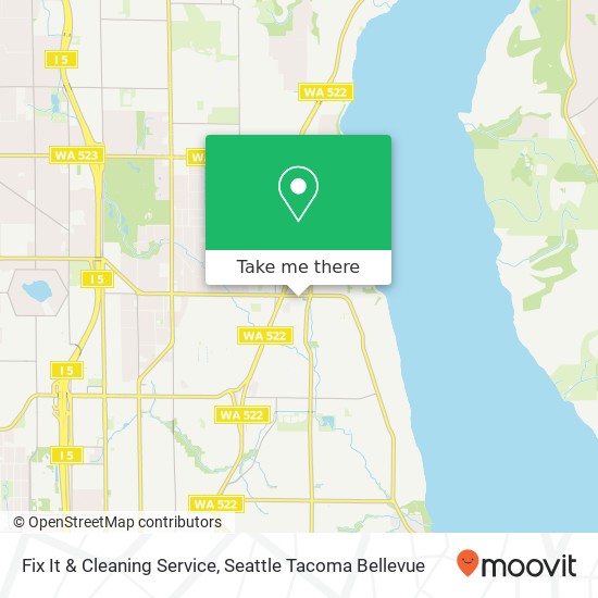 Fix It & Cleaning Service map