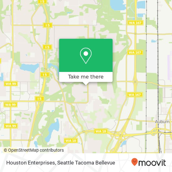 Houston Enterprises map