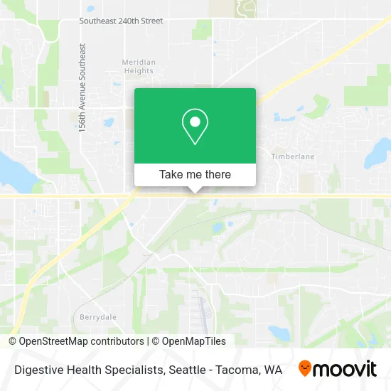 Mapa de Digestive Health Specialists