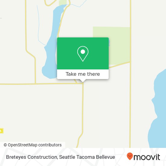 Breteyes Construction map