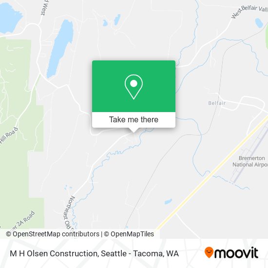 Mapa de M H Olsen Construction