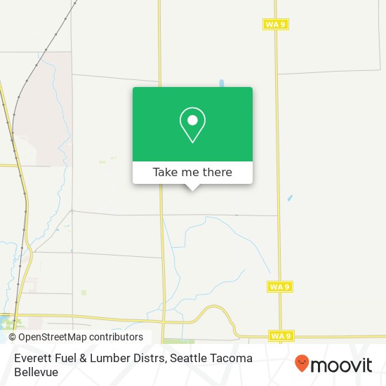 Everett Fuel & Lumber Distrs map