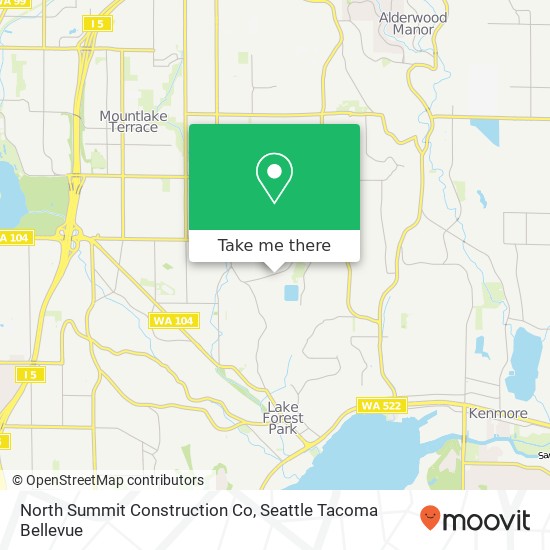 North Summit Construction Co map