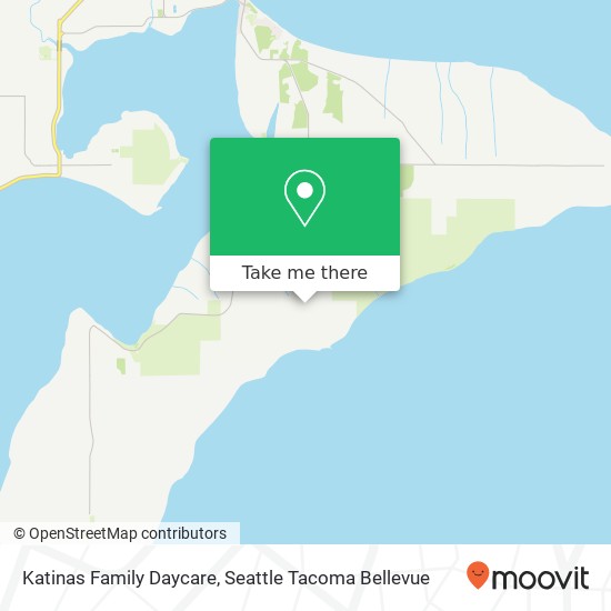 Katinas Family Daycare map