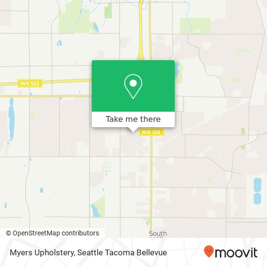 Myers Upholstery map