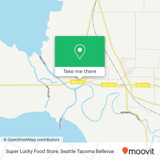 Super Lucky Food Store map