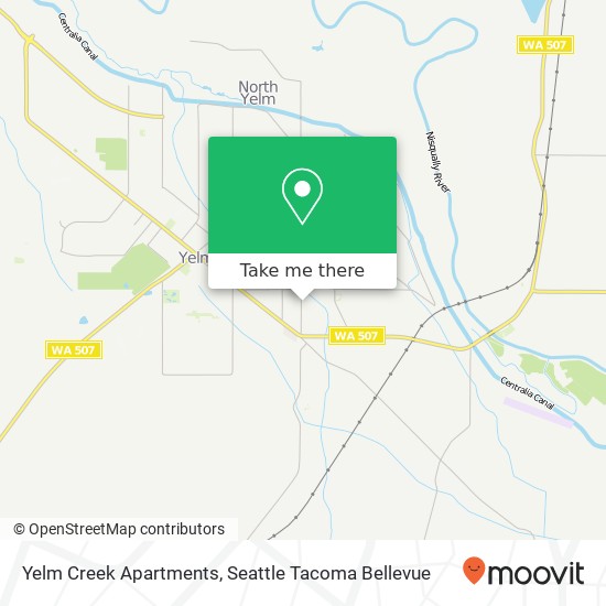 Mapa de Yelm Creek Apartments