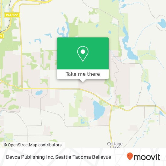 Mapa de Devca Publishing Inc