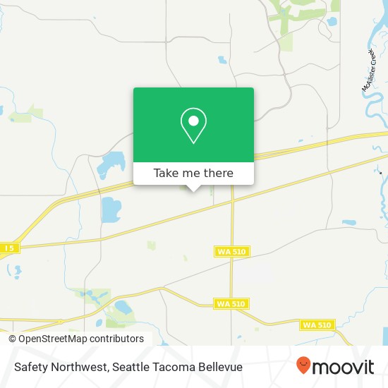 Mapa de Safety Northwest