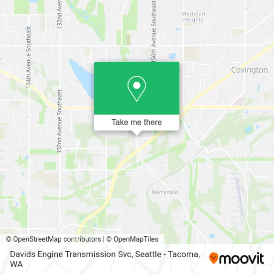 Davids Engine Transmission Svc map
