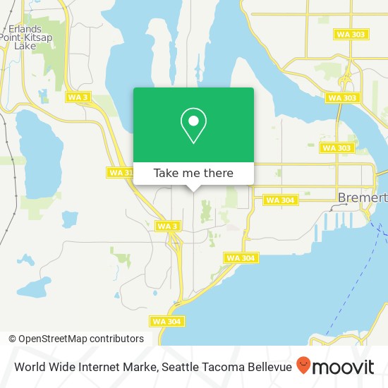 Mapa de World Wide Internet Marke