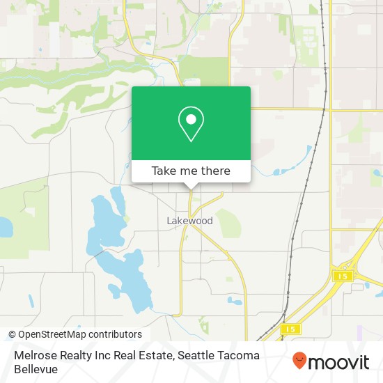 Melrose Realty Inc Real Estate map