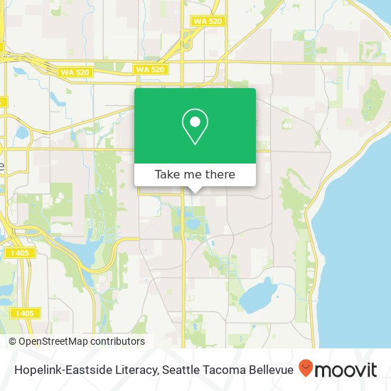 Mapa de Hopelink-Eastside Literacy