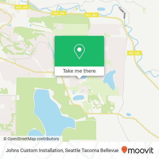 Mapa de Johns Custom Installation