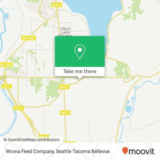 Mapa de Wrona Feed Company