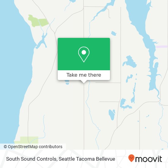 South Sound Controls map
