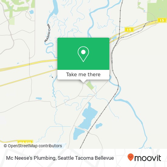 Mapa de Mc Neese's Plumbing