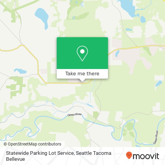 Mapa de Statewide Parking Lot Service