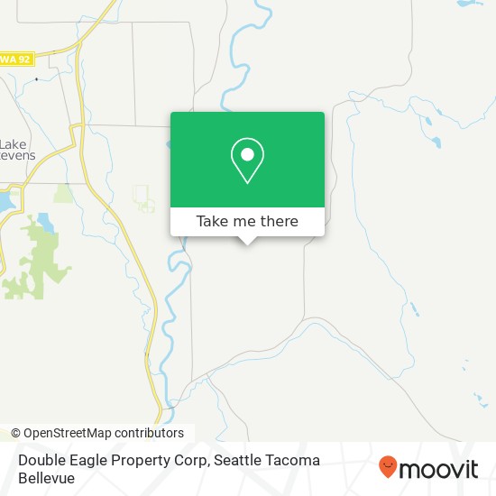 Double Eagle Property Corp map