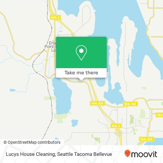 Mapa de Lucys House Cleaning