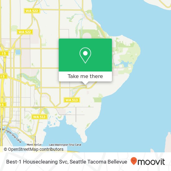 Best-1 Housecleaning Svc map