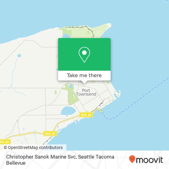 Mapa de Christopher Sanok Marine Svc