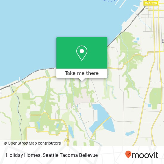 Holiday Homes map