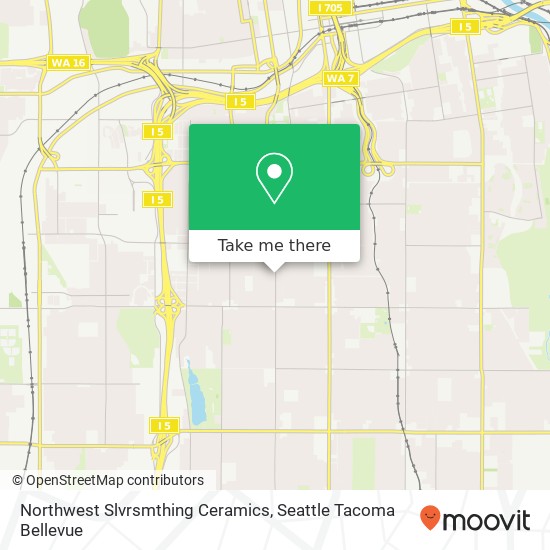 Northwest Slvrsmthing Ceramics map