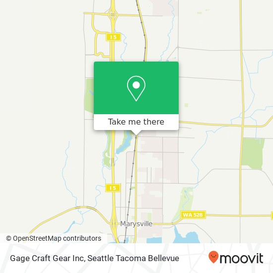 Gage Craft Gear Inc map