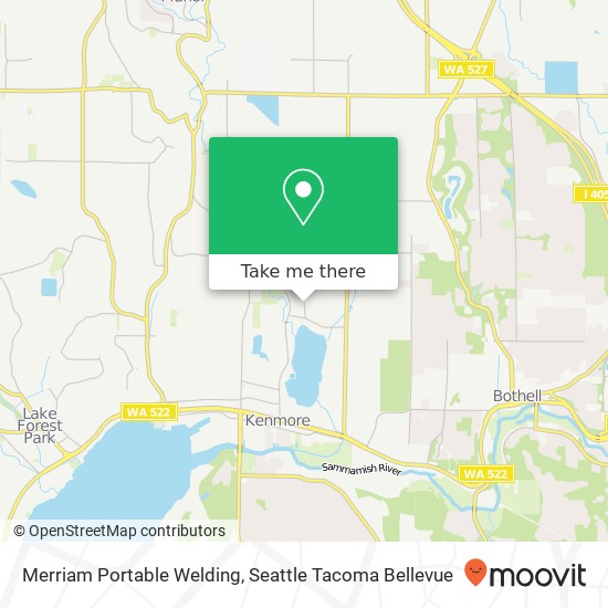 Merriam Portable Welding map