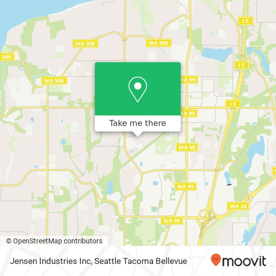 Mapa de Jensen Industries Inc
